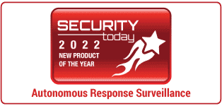 Security Today 2022 New Product of the Year - Autonomous Response Surveillance